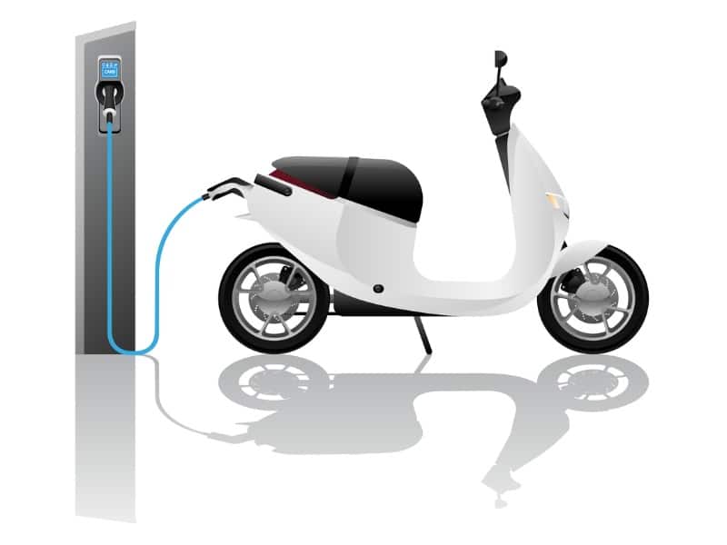 Scooter de mobilité de véhicule électrique à double hypothèque